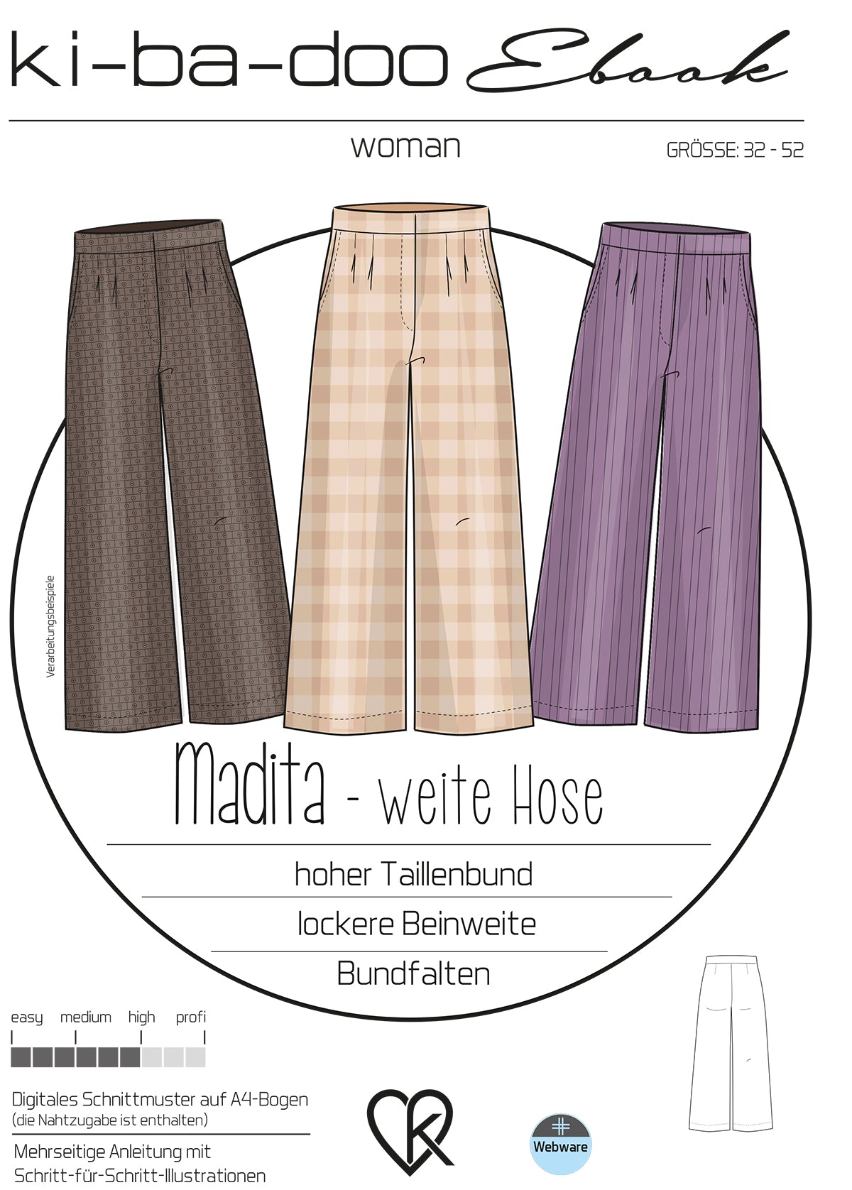 Weite hose muster Clearance
